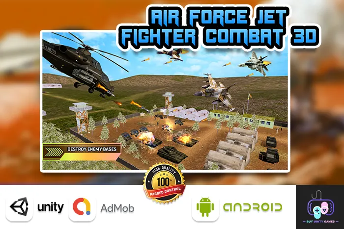 Air Force Jet Fighter Combat 3D