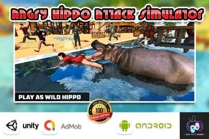 Angry Hippo Attack Simulator
