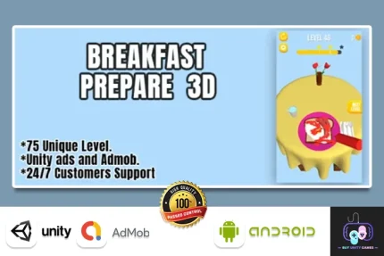 Breakfast prepare 3D