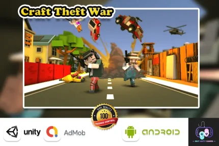 Craft Theft War Multiplayer Shooter Game