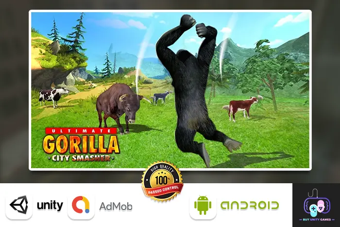 Gorilla Rampage City Smasher Games City Attack 3D