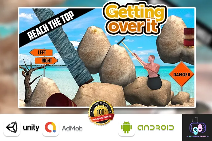 3D Getting Over It Real Hammer Man Simulator 2024 1 3D Getting Over It Real Hammer Man Simulator 2024